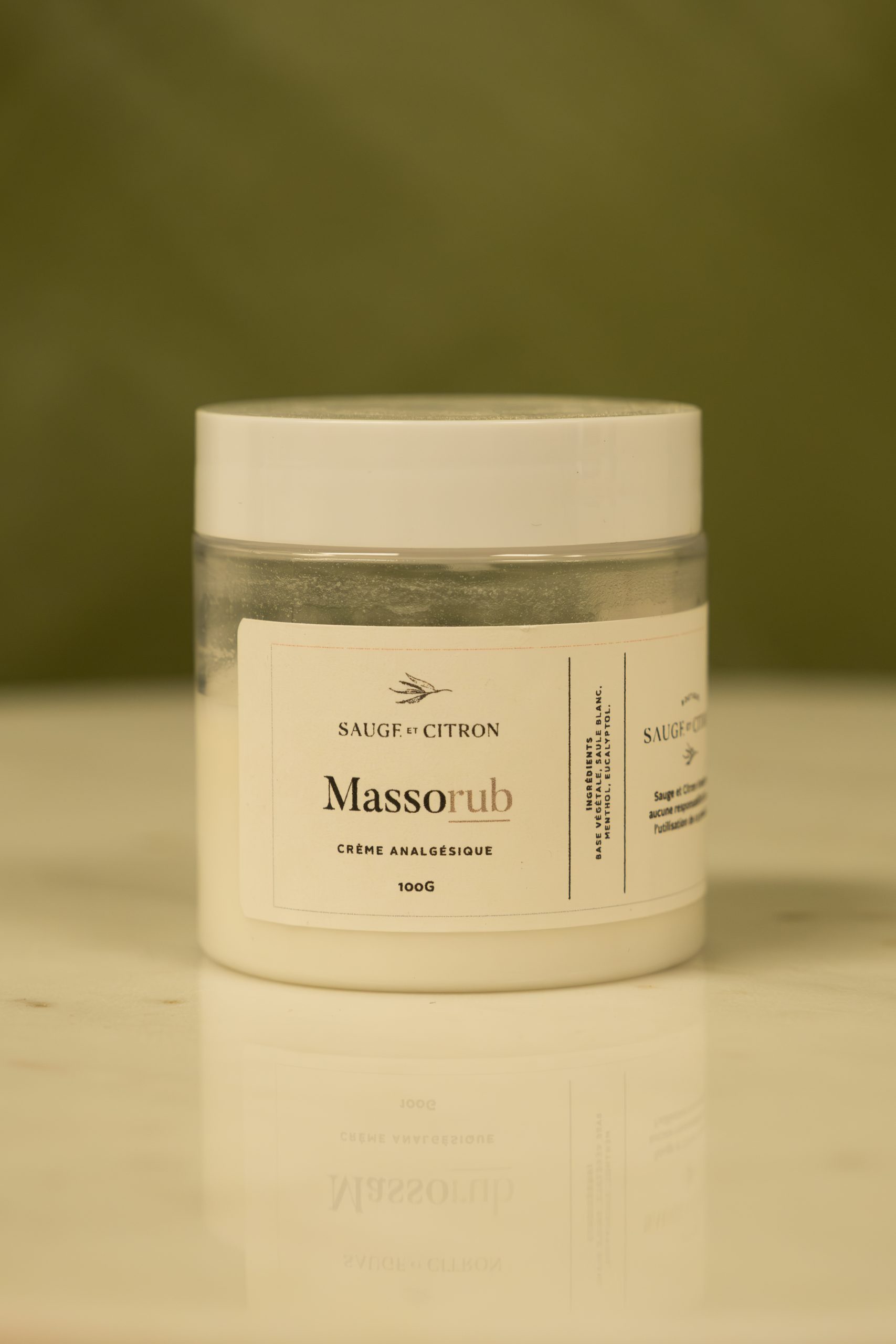 Massorub crème analgésique