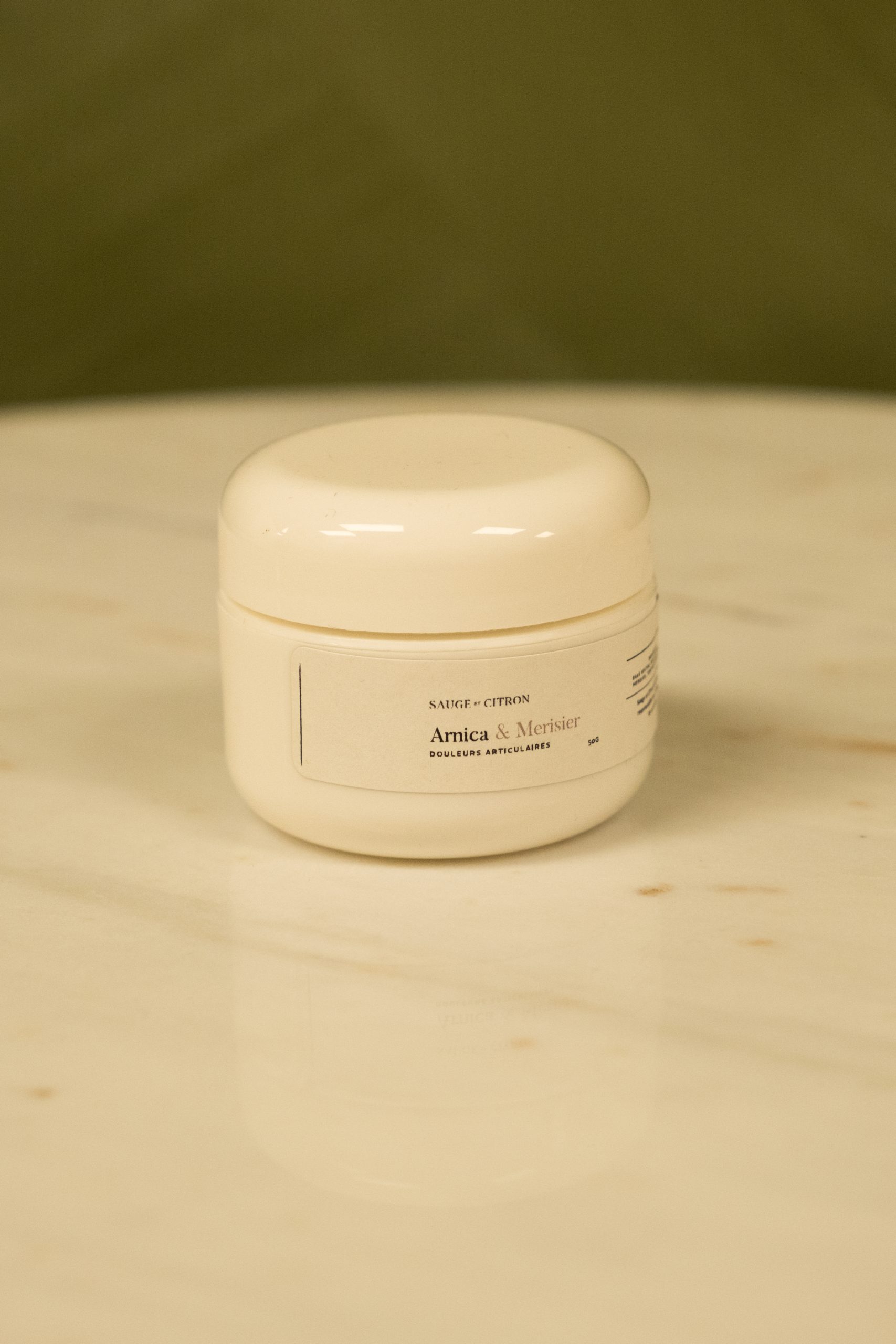 Pommade arnica et merisier